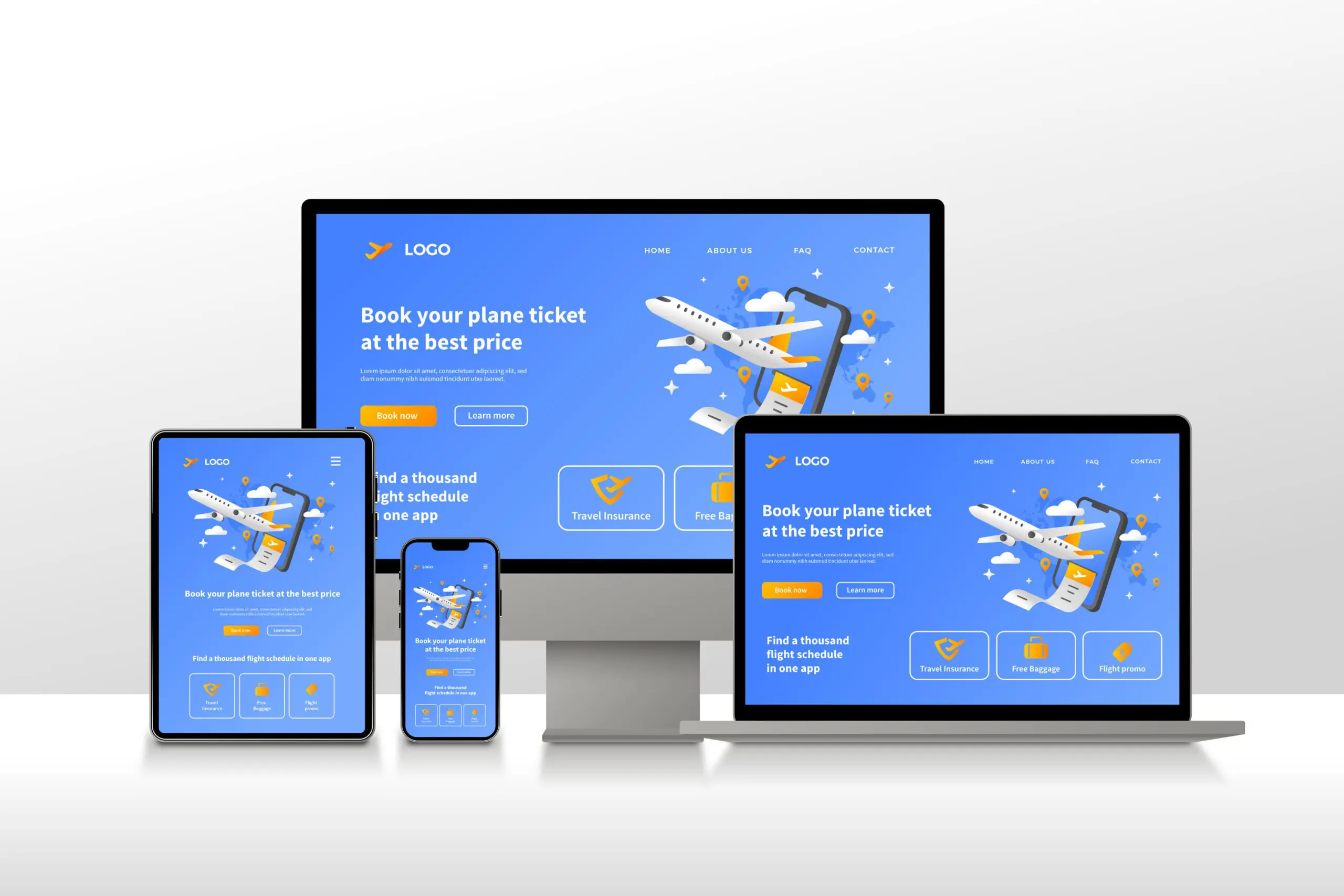 mk website express template preview retail